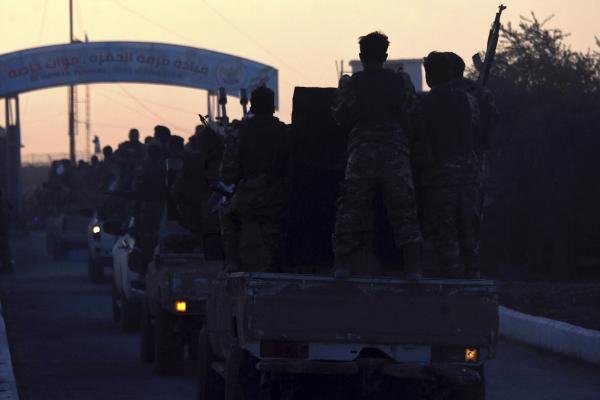 ÖSO, harekat için Türkiye'ye doğru yola çıktı