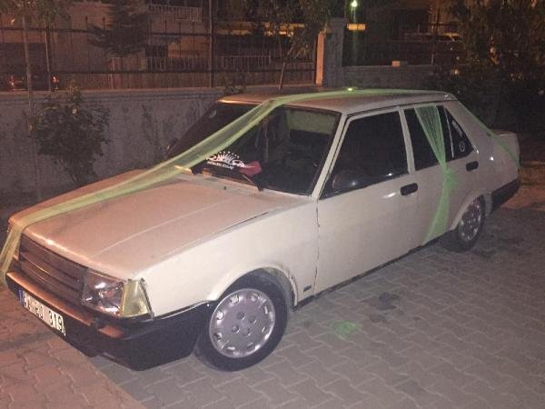 a Gelin arabası gibi süslenen araçtan uyuşturucu çıktı