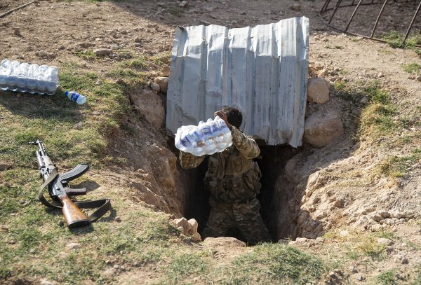 Suriye Milli Ordusu tünellere girdi