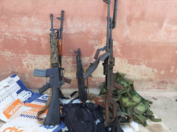 YPG/PKK'lı teröristler kaçtı