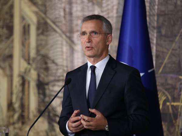 a NATO Genel Sekreteri İstanbul'da