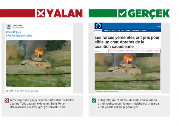 Terör örgütü yandaşlarının yalanları