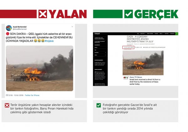 Terör örgütü yandaşlarının yalanları