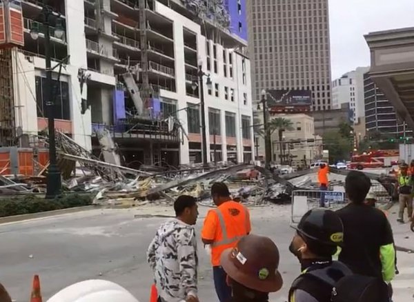 ABD'de kafe inşaatında çökme: 1 ölü