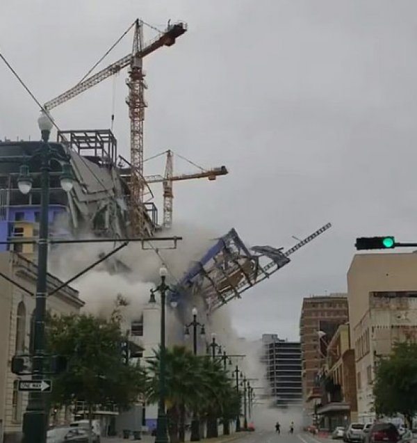 ABD'de kafe inşaatında çökme: 1 ölü