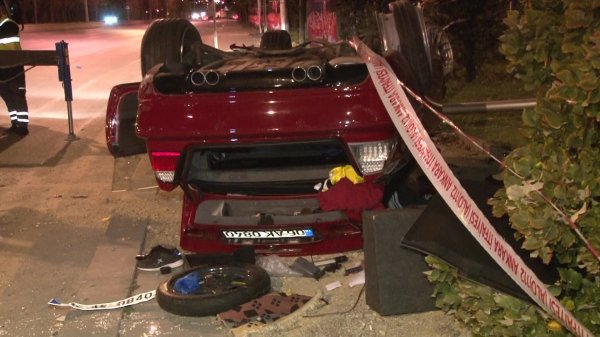 Ankara'da trafik kazasında 1 ölü 3 yaralı