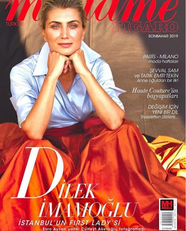 Dilek İmamoğlu, kadın dergisine kapak oldu