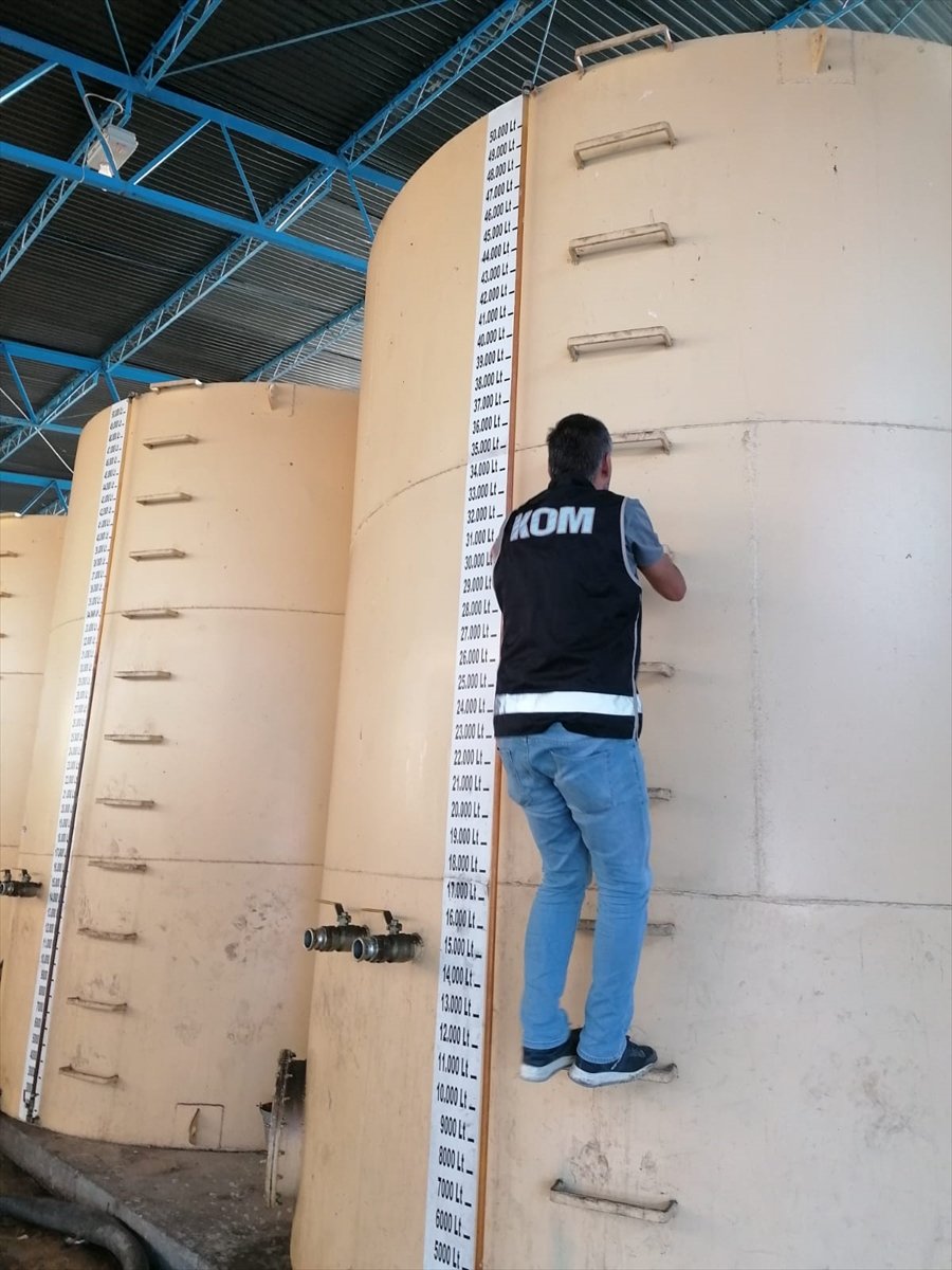 a 109 ton kaçak akaryakıt ele geçirildi