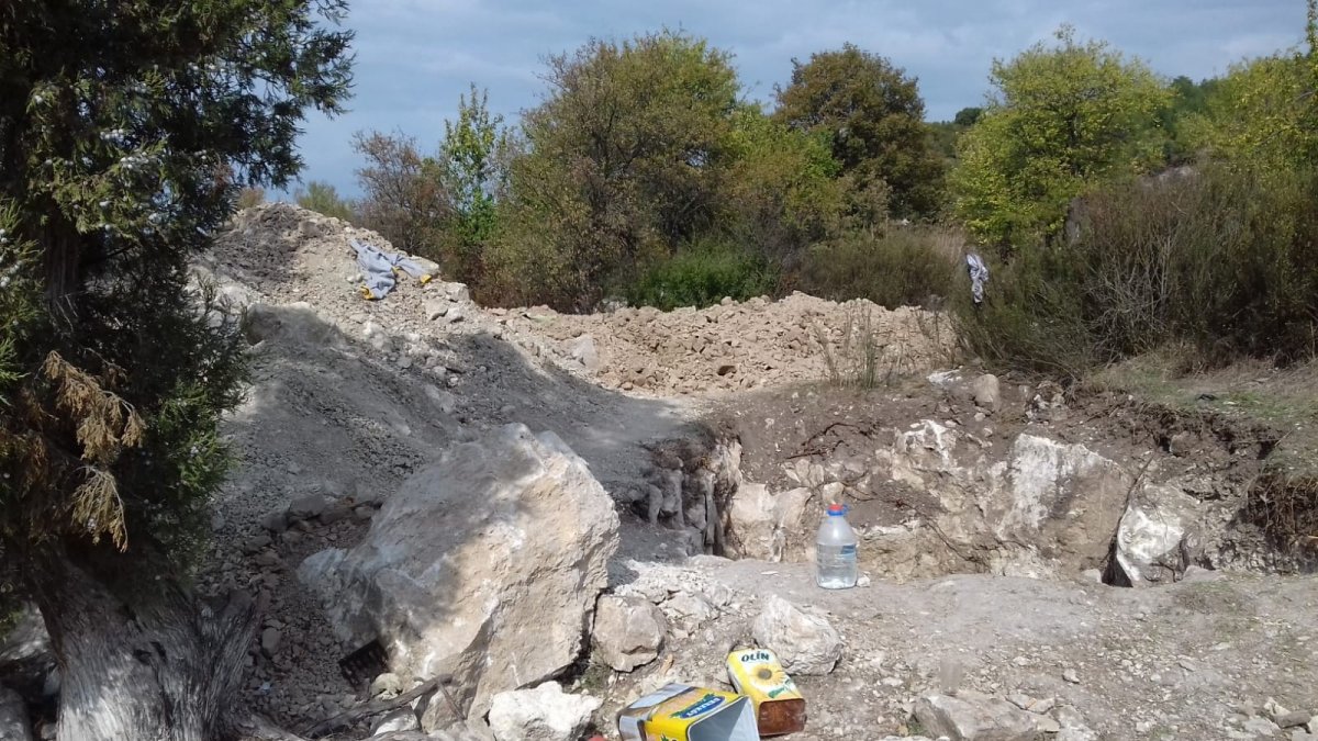 i Kütahya'da definecilere jandarmadan suçüstü