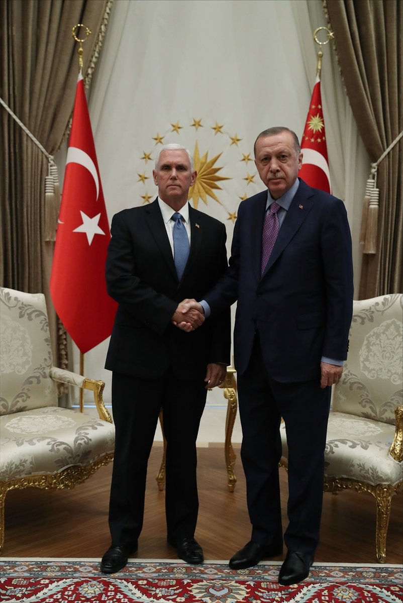 ABD'li heyet Beştepe'de: Görüşme sona erdi