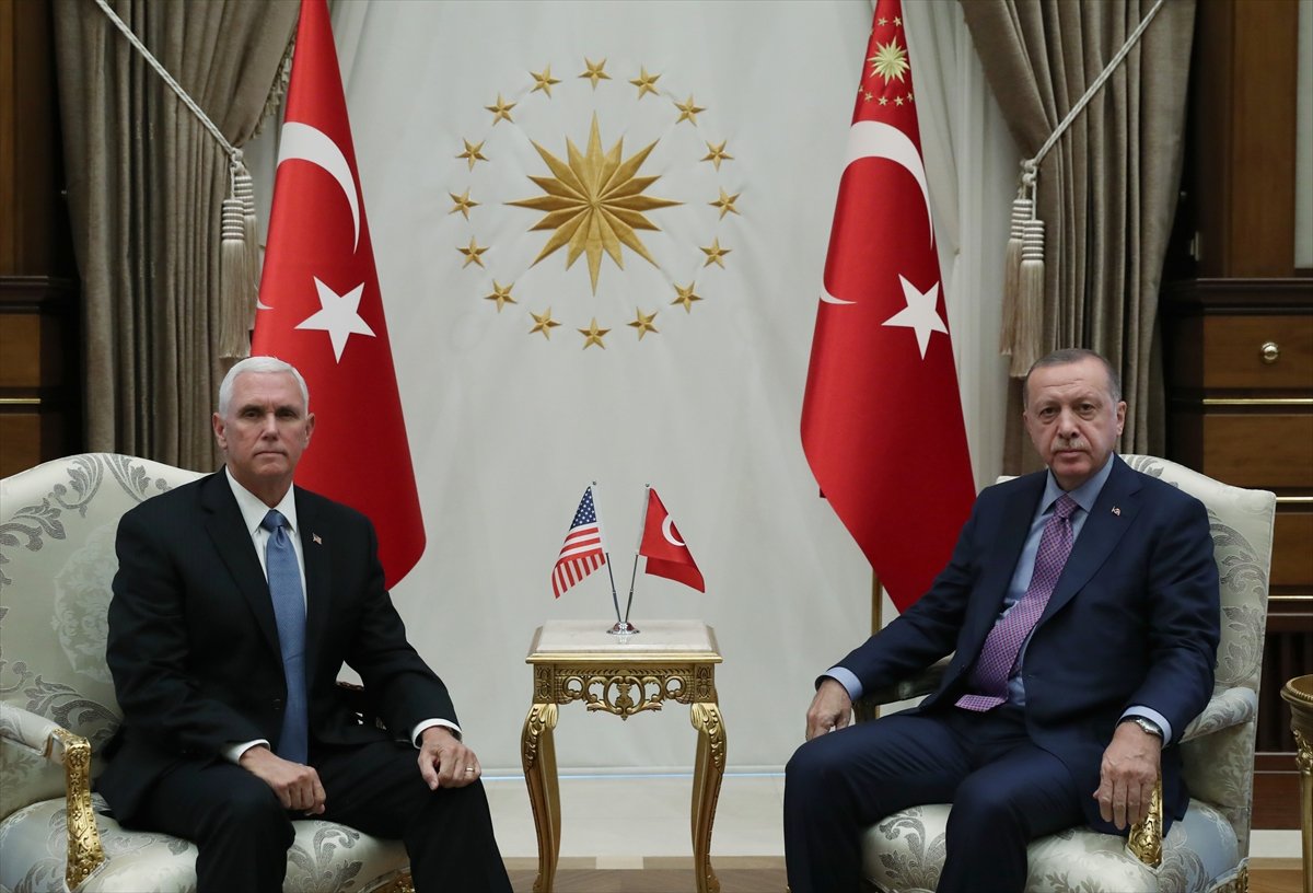 ABD'li heyet Beştepe'de: Görüşme sona erdi