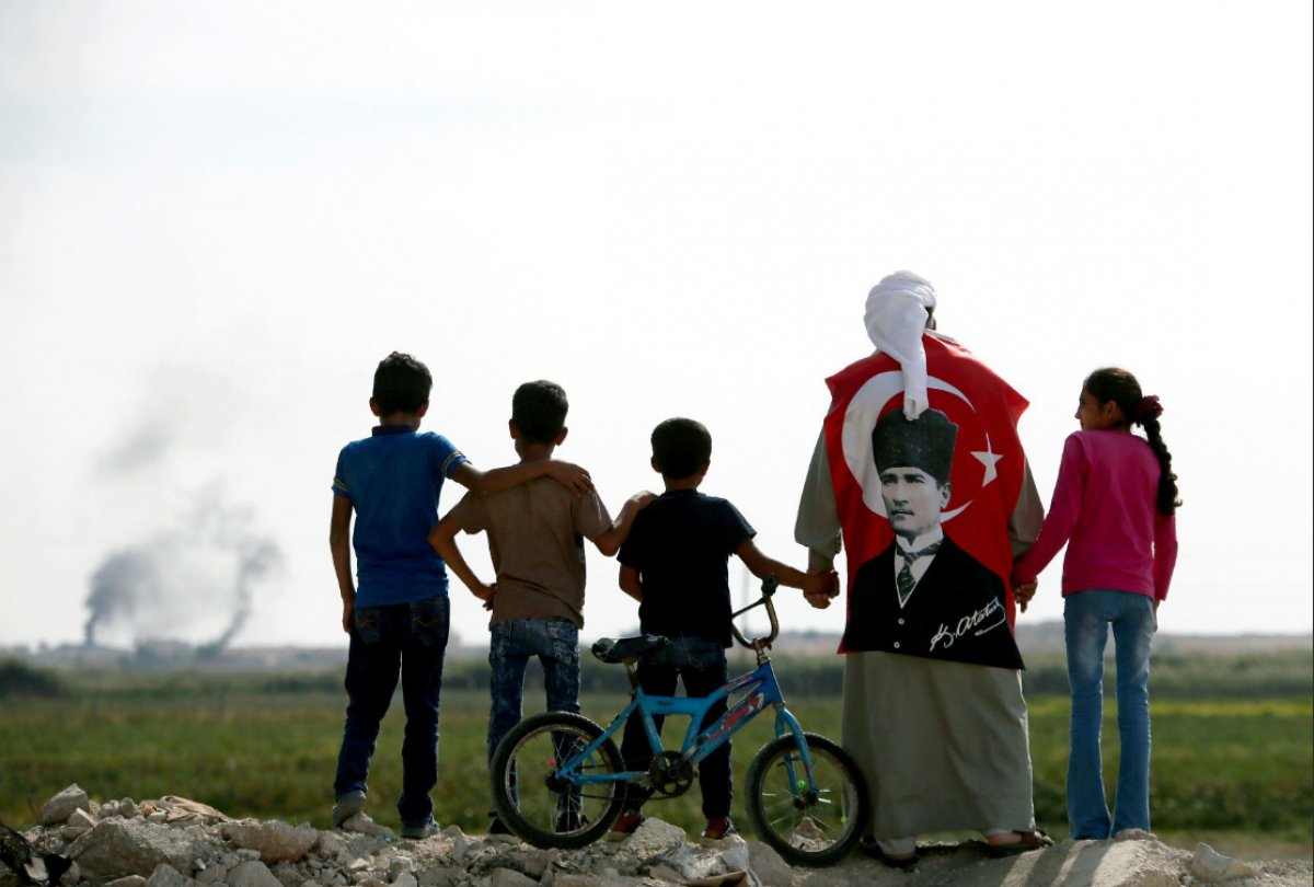 Bölge halkının Barış Pınarı Harekatı'na desteği tam