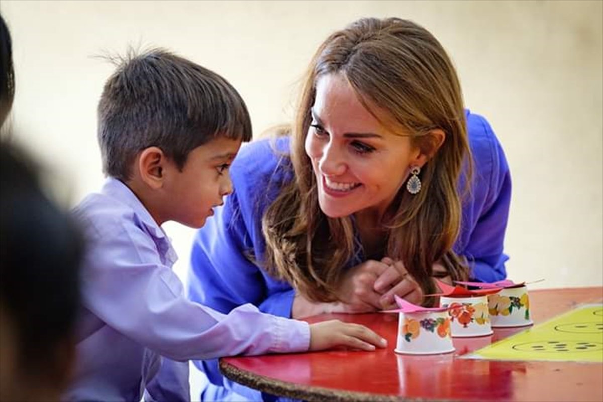 a Kraliyet gelini Kur'an dinledi