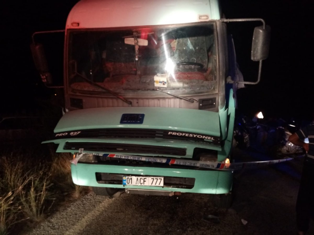 i Adana'da trafik kazasında 2 kişi öldü 5 kişi yaralandı