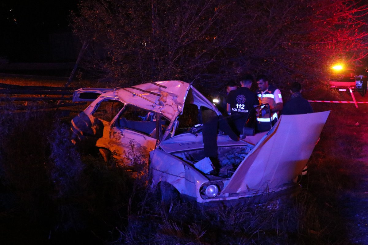 Bolu'da trafik kazasında 3 kişi öldü