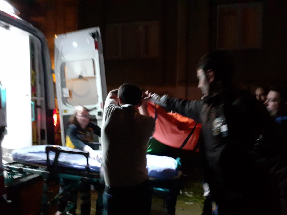 i Rize'de bir kişi önce duvara sonra kalbine ateş etti