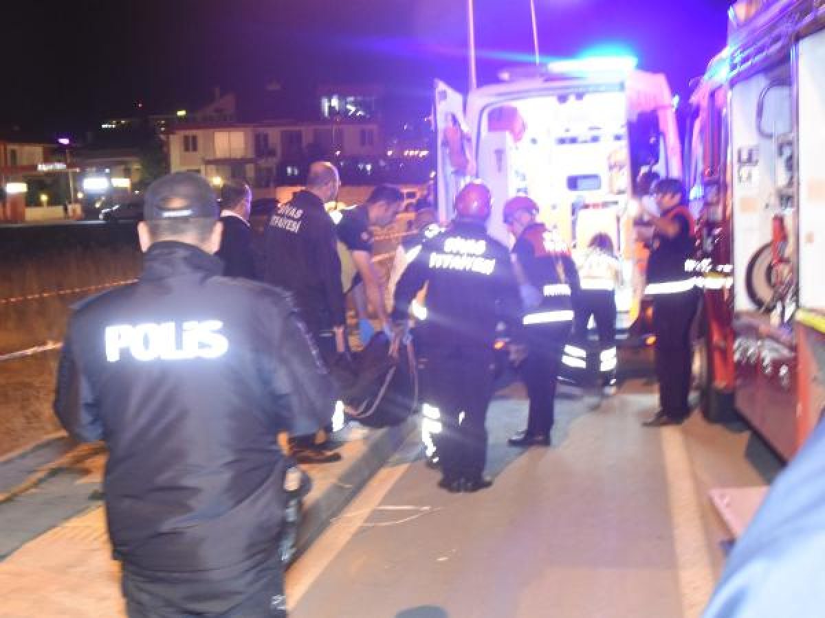 Sivas'ta otobüs kazasında 1 kişi hayatını kaybetti