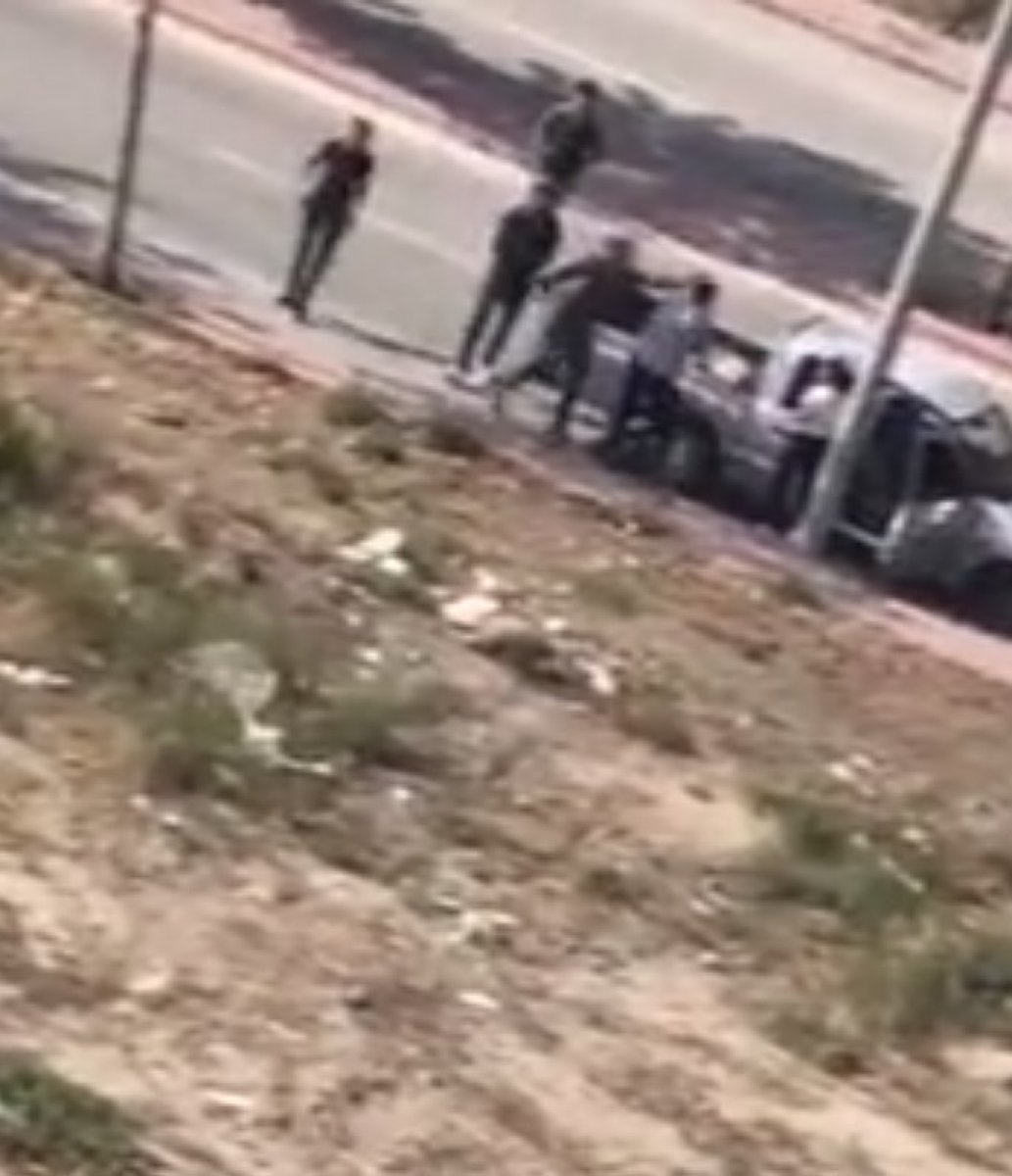 d Konya'da kadına şiddet uygulayan adama mahalleliden tepki