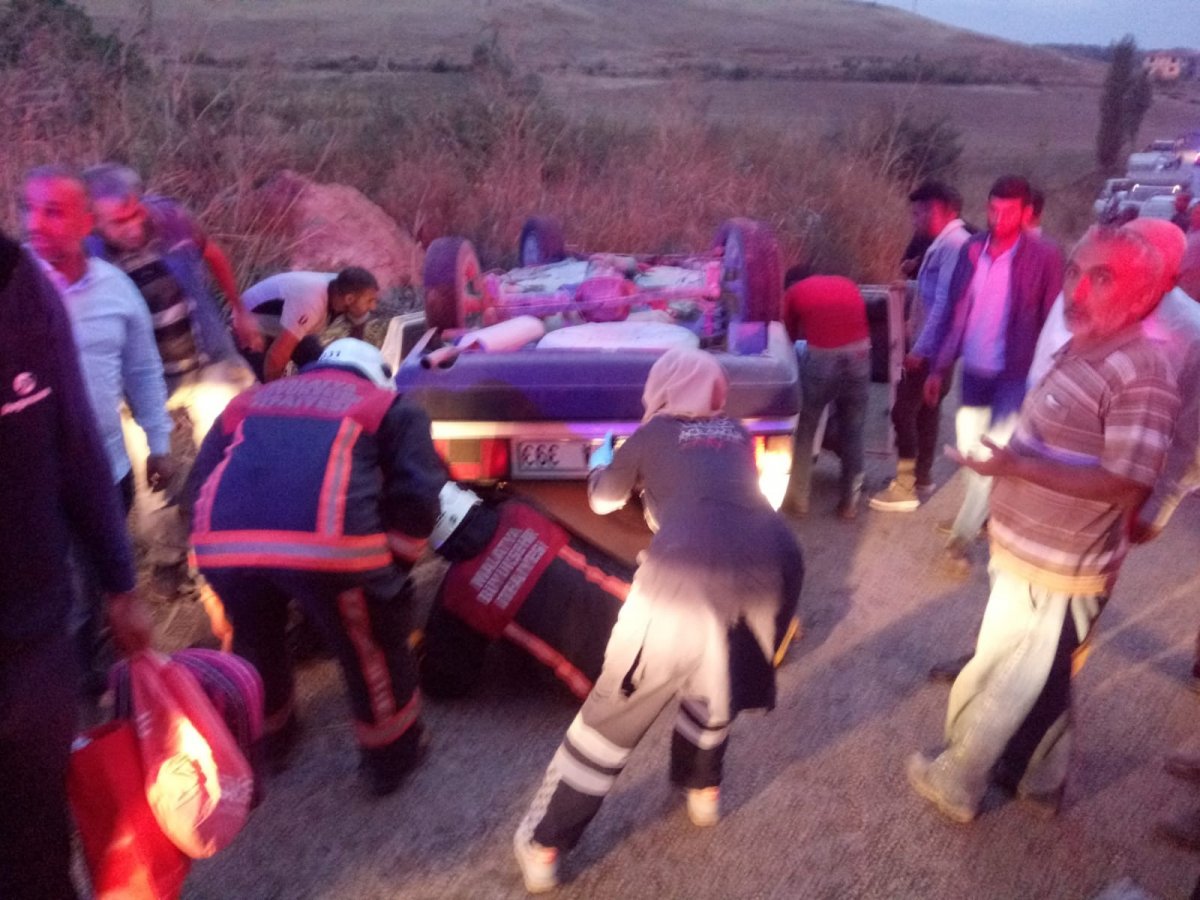 i Malatya'daki trafik kazasında 7 kişi yaralandı
