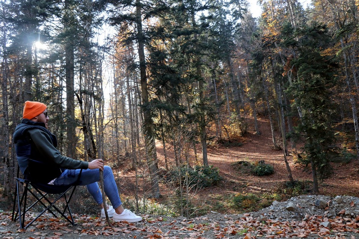 a Düzce'nin doğal güzelliği turist çekiyor