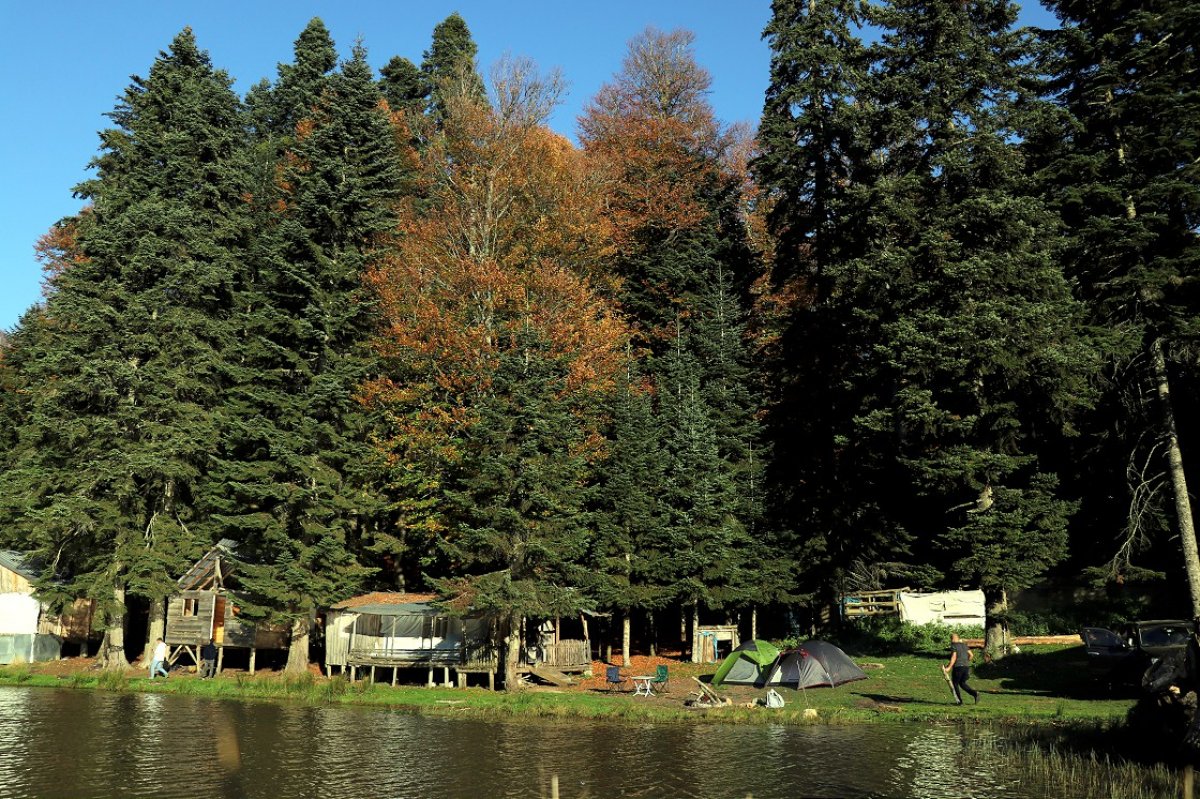 a Düzce'nin doğal güzelliği turist çekiyor