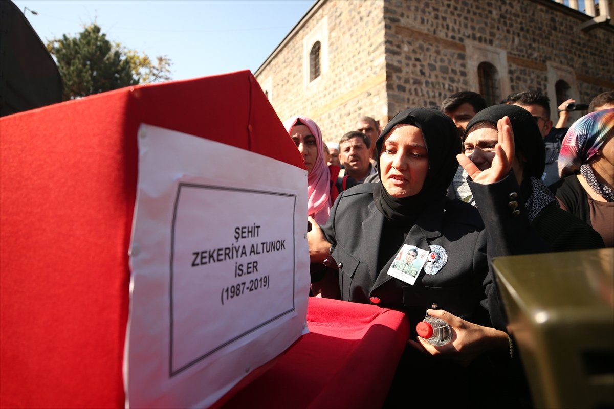 Şehit Altunok, Kayseri'de toprağa verildi