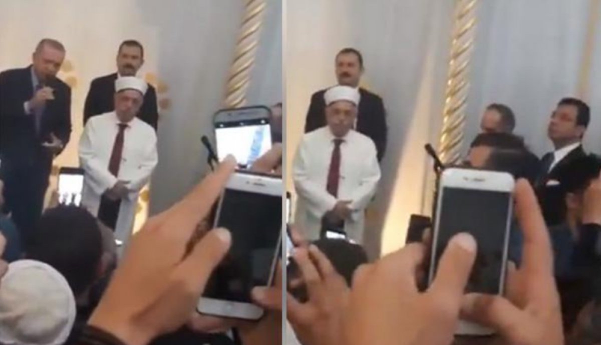 Erdoğan ile İmamoğlu cuma namazını birlikte kıldı