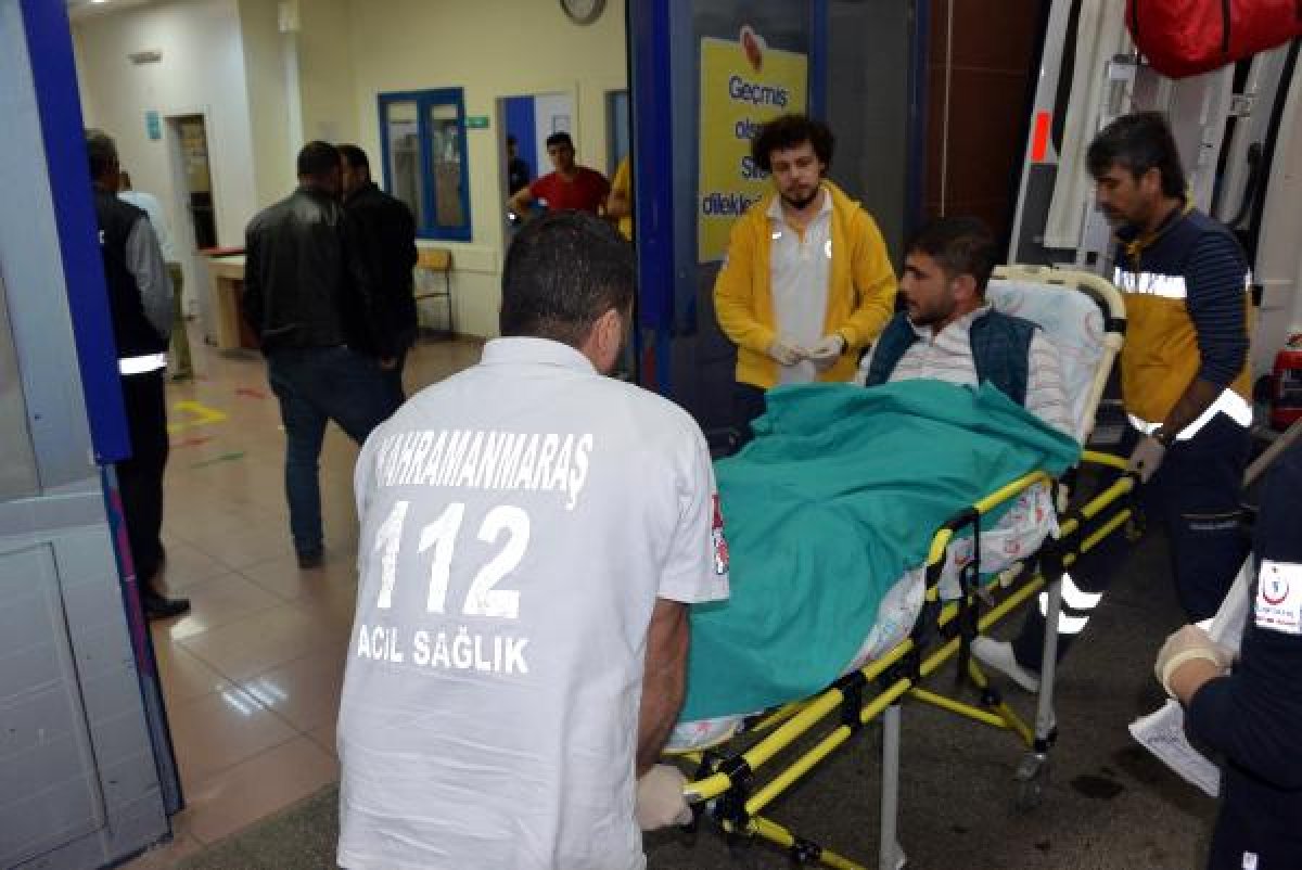 Kahramanmaraş'ta ablasını döven eniştesini bıçakladı