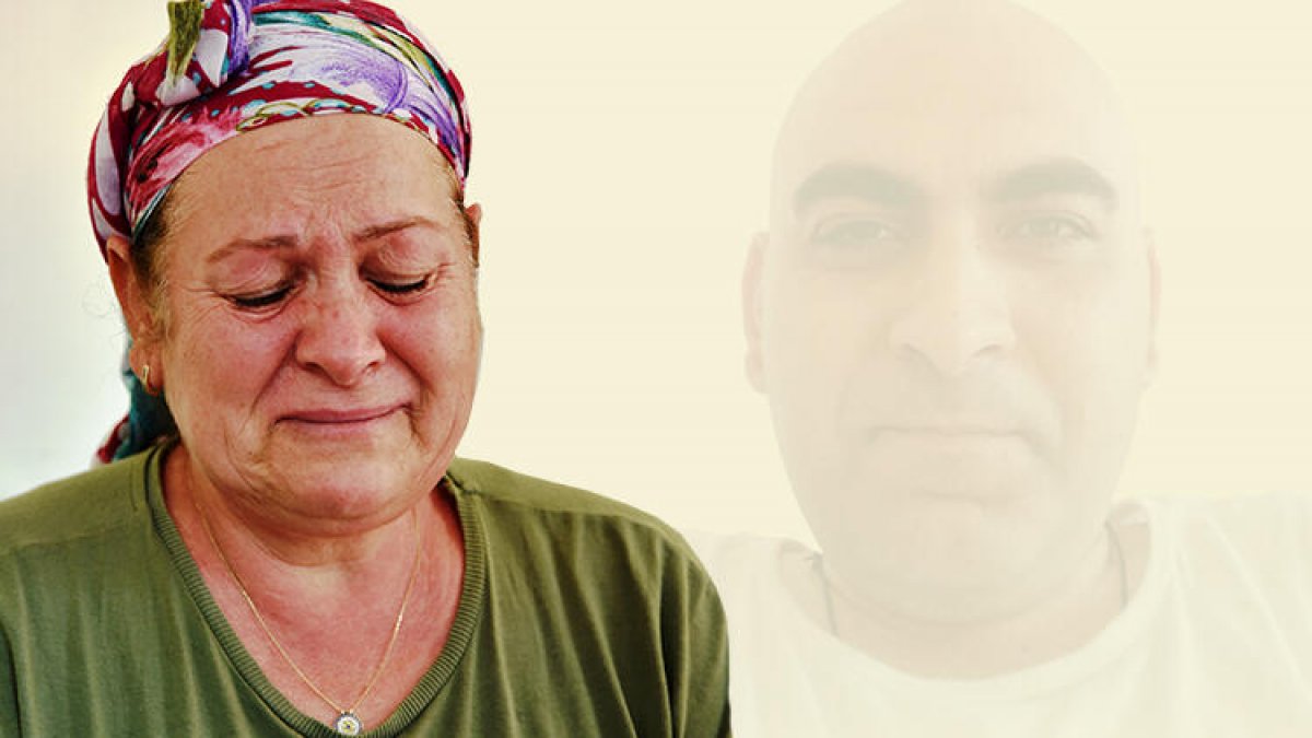 Antalya'da acılı anne oğluna yalvardı