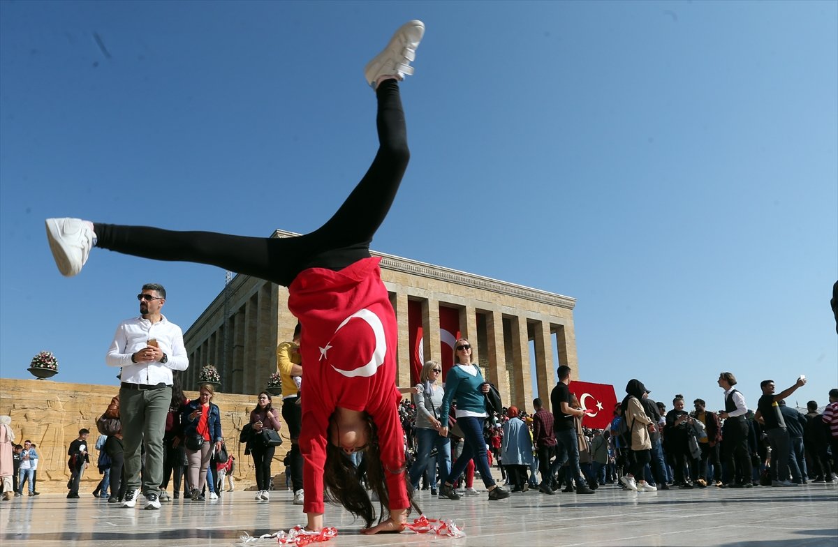29 Ekim'de Anıtkabir doldu taştı
