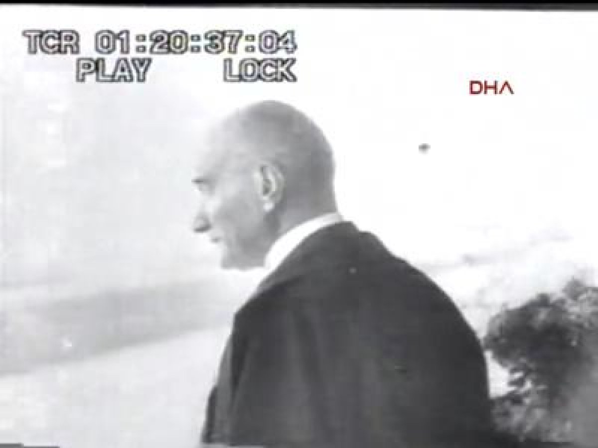 Atatürk'ün 29 Ekim kutlamalarındaki görüntüleri