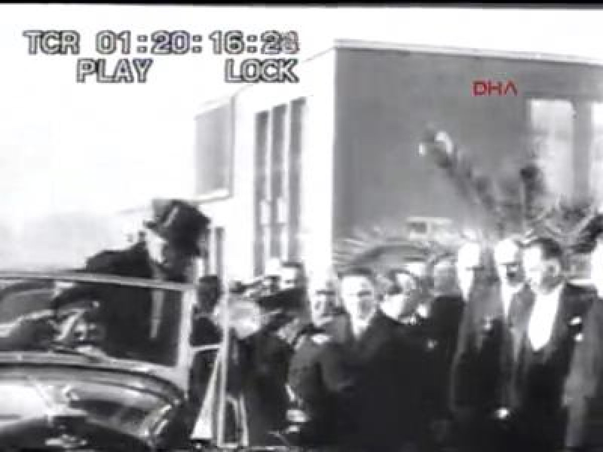 Atatürk'ün 29 Ekim kutlamalarındaki görüntüleri