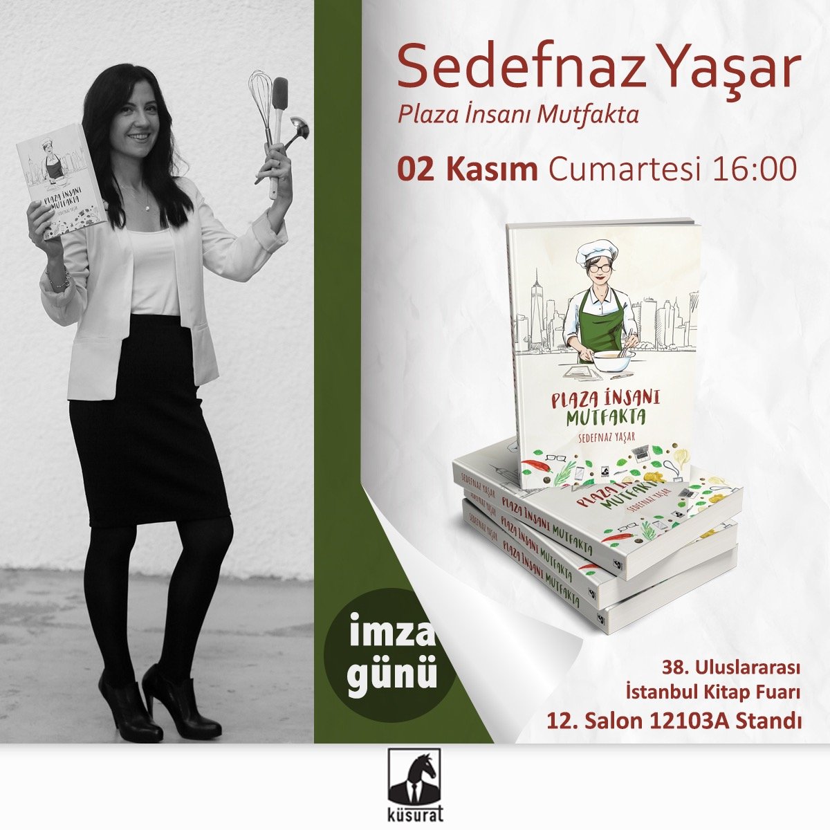 Sedefnaz Yaşar ile Plaza İnsanı Mutfakta’yı konuşuyoruz 