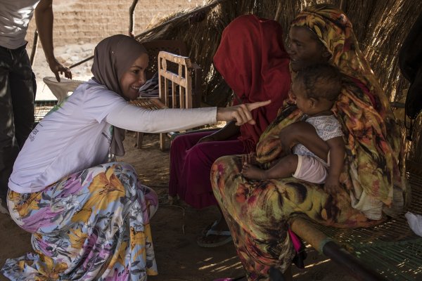 a Gamze Özçelik Sudan'da