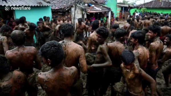 Gübre savaşına giren Hindular