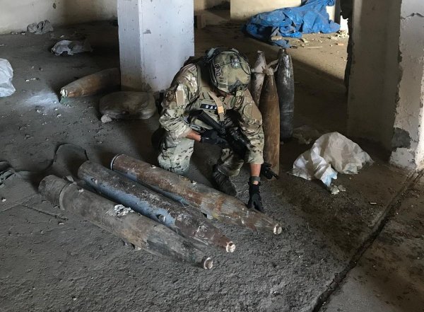 i MSB: YPG'ye ait mühimmat imha edildi