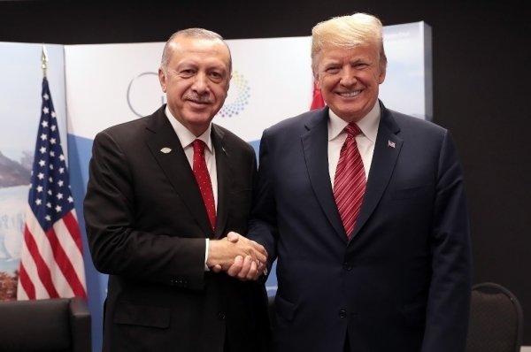 Cumhurbaşkanı Erdoğan, Trump ile görüştü