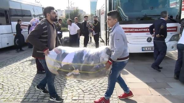 150 Suriyeli ülkesine döndü