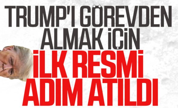 Trump'ın azil sürecinde gelişme