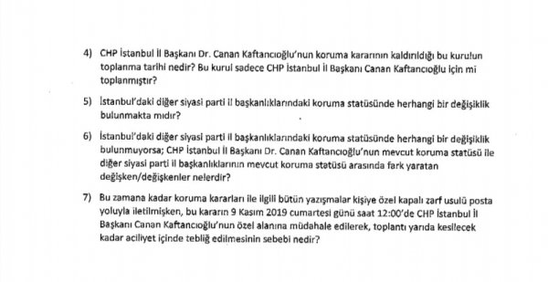 Canan Kaftancıoğlu'ndan koruma polisi tepkisi