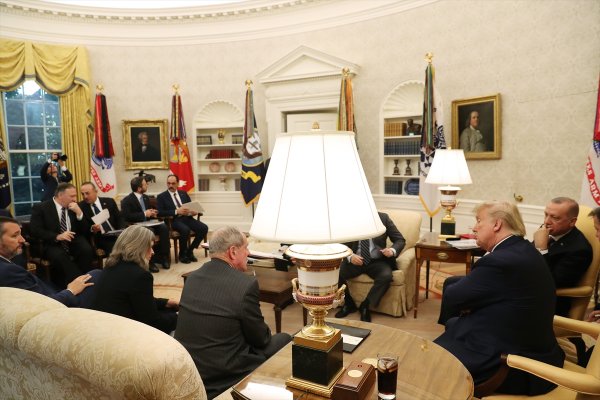 a Cumhurbaşkanı Erdoğan'dan senatörlere YPG düzeltmesi