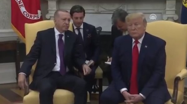 a Erdoğan, Beyaz Saray'da