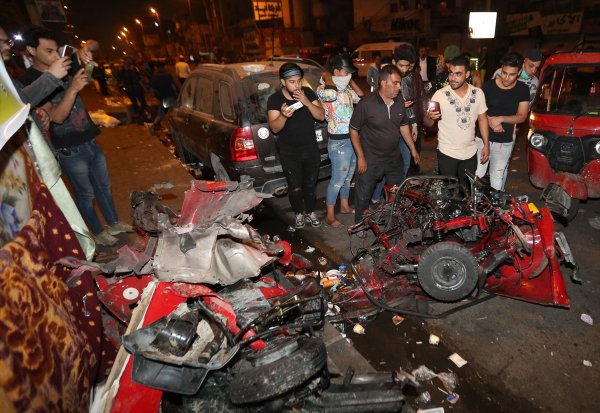 a Irak'ta bombalı saldırı düzenlendi