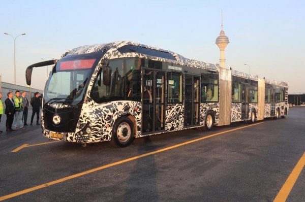Yerli üretim yeni metrobüsler yolda