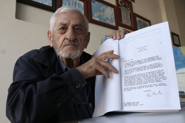 66 yıl önce otostopla ayrıldığı memleketi Hatay'a döndü