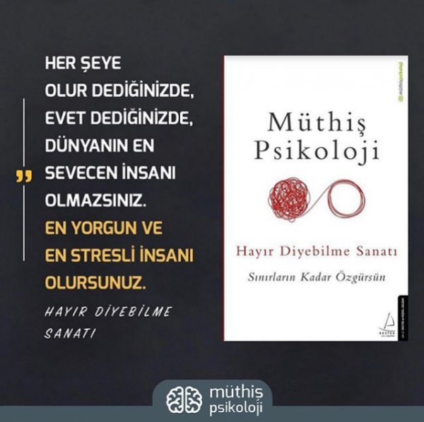 Müthiş Psikoloji Ekibi ile Hayır Diyebilme Sanatı’nı konuşuyoruz 