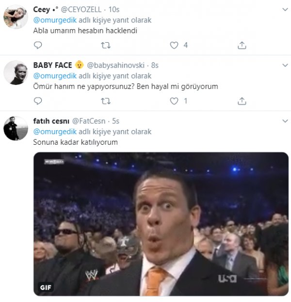 Ömür Gedik ne istiyor