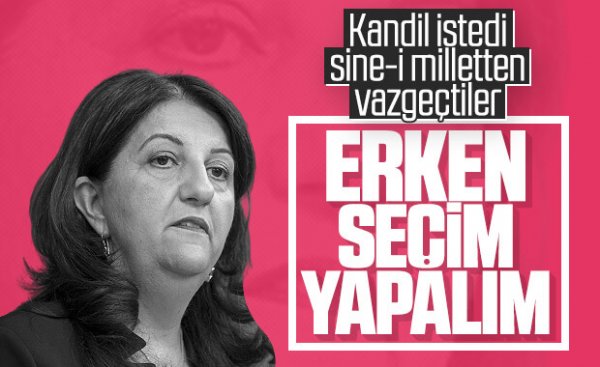 Soylu: HDP'nin erken seçim kararını PKK aldı