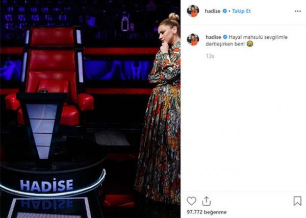 Hadise'den sevgili esprisi