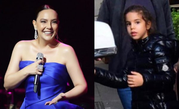 Ebru Gündeş'in kızı büyüdü
